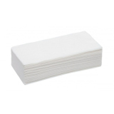 Полотенце ЭКО 45*90 пачка вискоза белый 50 (№ 50 шт) White line