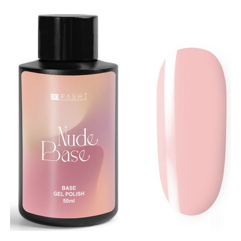 Цветная база PASHE Nude base №07 - мыльные пузыри, 50 мл.