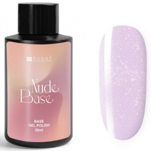 Цветная база PASHE Nude base №12 - лавандовая дымка, 50 мл.