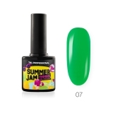 TNL Гель-лак Neon Summer Jam №07 - Неоновый зеленый, 10 мл.
