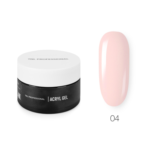 Акрил-гель TNL №04 камуфлирующий персиковый, 50 мл.