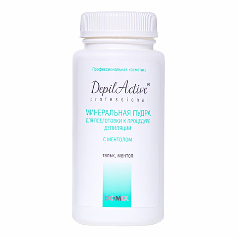 DAP Минеральная пудра для депиляции с ментолом, 50 гр.