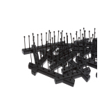 ЕК-5448 black DEWAL Щетка продувная черная