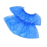 БИНОВИ Бахилы п/э голубые Стандарт Лайт 1/1000 пар.