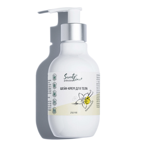 ST Шейк-крем для тела Ванильный, 250 мл.