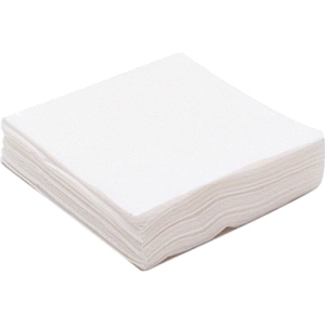 Салфетка одноразовая 40*40 пачка SS Выбор белый №200
