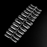 TNL Гелевые типсы №801 квадрат матовый