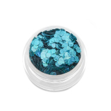 TNL Шестигранники Кошачий глаз бирюзовый №2