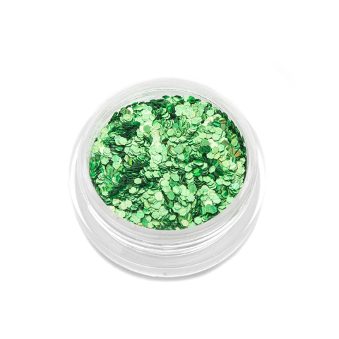 TNL Шестигранники Кошачий глаз зеленые №4