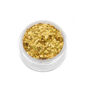 TNL Шестигранники Кошачий глаз золото №4