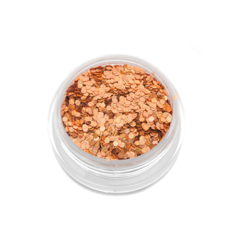 TNL Шестигранники Кошачий глаз оранжевые №4