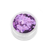 TNL Шестигранники Кошачий глаз сиреневые №2