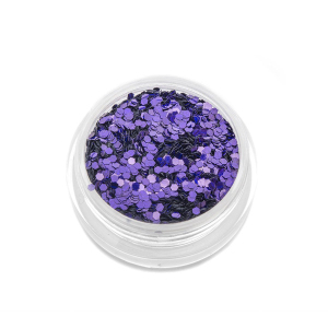 TNL Шестигранники Кошачий глаз фиолетовые №4