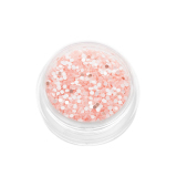 TNL Шестигранники mix серебряно-персиковый