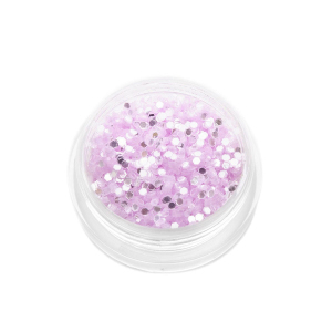 TNL Шестигранники mix серебряно-сиреневый