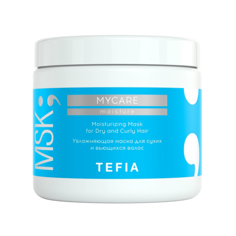 Mycare Увлажняющая маска для сухих и вьющихся волос, 500 мл.