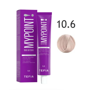 Mypoint Гель-краска 10.6 Экстра светло-махагоновый блондин, 60 мл.
