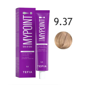 Mypoint Гель-краска 9.37 Очень светлый золотисто-фиолетовый блондин, 60 мл.