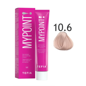 Mypoint Крем-краска 10.6 Экстра светло-махагоновый блондин, 60 мл.