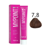 Mypoint Крем-краска 7.8 Коричневый блондин, 60 мл.
