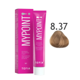 Mypoint Крем-краска 8.37 Светлый золотисто-фиолетовый блондин, 60 мл.
