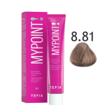 Mypoint Крем-краска 8.81 Светлый коричнево-пепельный блондин, 60 мл.