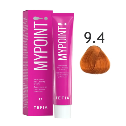 Mypoint Крем-краска 9.4 Очень светло-медный блондин, 60 мл.