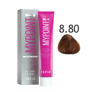 Mypoint Крем-краска 8.80 Светло-коричневый блондин для седых волос, 60 мл.