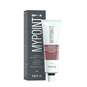 Mypoint Краска для бровей и ресниц, графит, 25 мл.