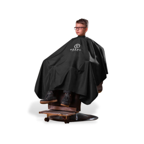 RB034 Пеньюар с неопреновым воротником Noble Black Compact Edition