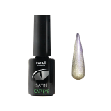 6203 RuNail Гель-лак Cat's eye Satin, 6 мл.