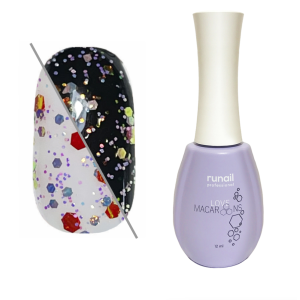 6803 RuNail Гель-лак Macaroons, 12 мл.