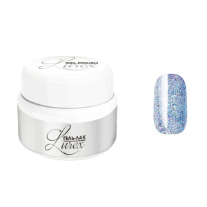 3753 RuNail Гель-лак Lurex Платина, 5 гр.