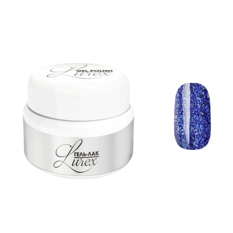 4091 RuNail Гель-лак Lurex Сапфир, 5 гр.