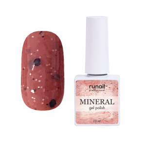 7283 RuNail Гель-лак с миксом частиц MINERAL, 10 мл.