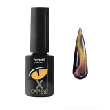 6665 RuNail Гель-лак Cat's eye XXX, 6 мл.