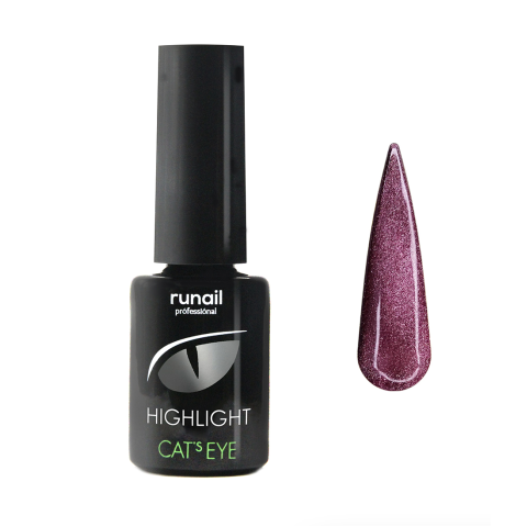 6717 RuNail Гель-лак Cat's eye Highlight, 6 мл.