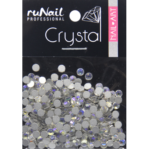 4146 RuNail Стразы цвет Голографика золотисто-фиолетовый, 2,7 мм, 288 шт.