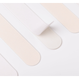 WL Сменные файлы для пилки Овал мягкая подложка 180 грит белый, 30 шт.