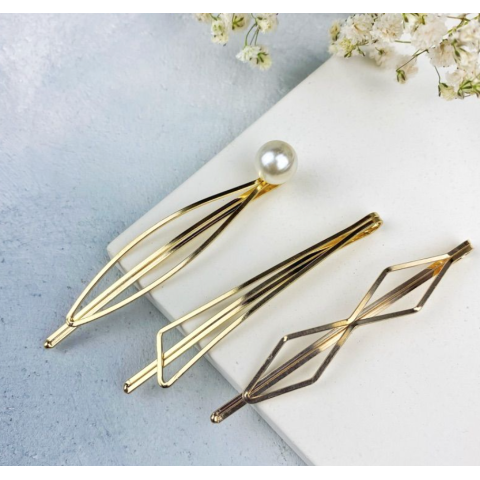 75822 TNL Невидимка-украшение для волос, 3 шт./упак.