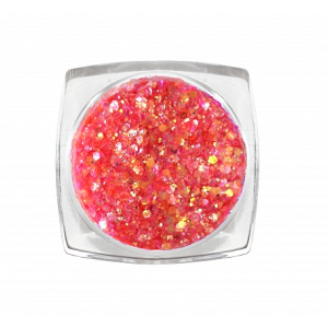 3810 RuNail Блёстки MIX, розовый