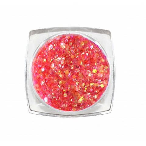 3810 RuNail Блёстки MIX, розовый