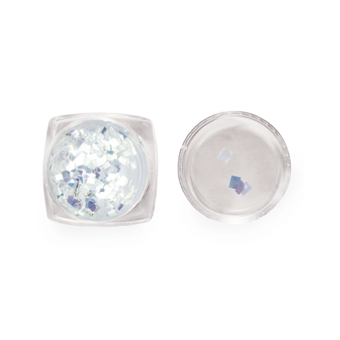 3786 RuNail Пайетки зеркальные, Прямоугольники