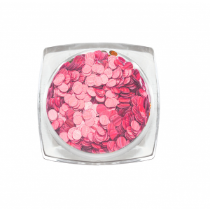 3794 RuNail Пайетки Голографика, розовые