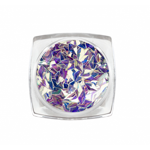 3800 RuNail Ромбы 3D, перламутр