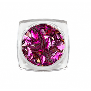 3802 RuNail Ромбы 3D, розовый кварц