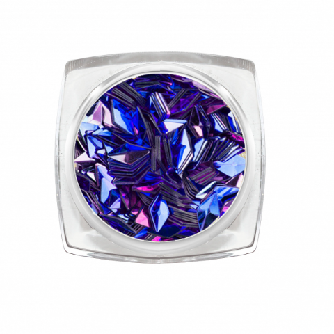 3805 RuNail Ромбы 3D, аметист