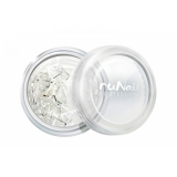 4463 RuNail Металлические украшения Треугольники серебро, 48 шт.