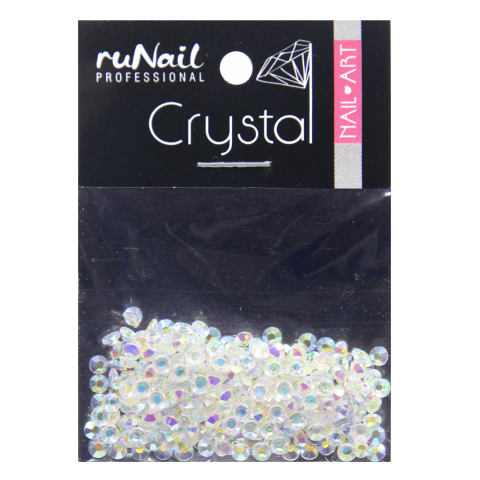 4117 RuNail Стразы цвет Голографика прозрачный, 2,3 мм, 288 шт.