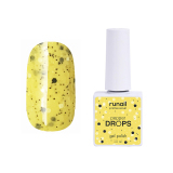 7310 RuNail Гель-лак Drops с шестигранниками, 10 мл.